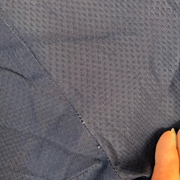 Armani Collezione Cobalt Blue Wide Leg Wool Pants Size S - Picture 6 of 10